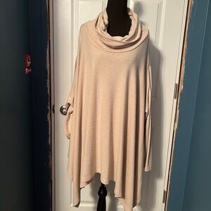 Simple by Suzanne Betro Cozy Tan Women's Sweater